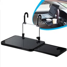 Car Laptop Holder Back Seat Notebook Stand Car Cup Holder Dining Table Foldable Laptop Stand Food Drink Tray Car Accessories 2024 - buy cheap