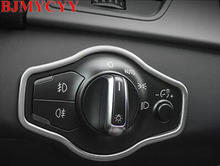 BJMYCYY Car Chrome Head Light Switch Cover Trim Headlight Knob Frame Sequin for Audi A4L A5 Q5 Styling Accessory 2024 - buy cheap