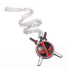 MS Jewelry Deadpool Choker Necklace Metal Pendant Men Women Gift Movie Anime Accessories 2024 - buy cheap