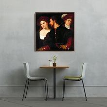 Home Decoration Print Canvas Art Wall Pictures Poster Canvas Printings Square Paintings Italy Tiziano Vecellio 2024 - buy cheap