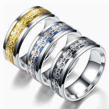 Мужское и женское кольцо с черепом из нержавеющей стали 2024 - купить недорого