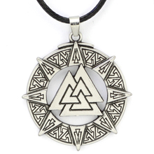 Viking Age Viking Pirate Odin Symbol Pendant Necklace Jewelry Gift 2024 - buy cheap