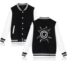 JUMP COMICS Japanese manga Naruto Fox Nine-Tails seals Jacket Men Women Fashion Clothing Print  Naruto Brand Baseball Uniform 2024 - buy cheap