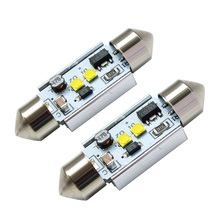 Festoon-Lámpara de luz LED superbrillante para Interior, luz LED de 36mm, 39mm, 41mm, 6000K, CC de 12V, 2 uds. 2024 - compra barato