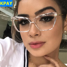 2019 Fashion Square Glasses Frames Women Trending Styles Brand Optical Computer Glasses Oculos De Grau Feminino Armacao Frame 2024 - buy cheap