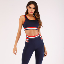 2019 Fashion Hot Women's Yoga Clothing Set Fitness Sports Running Suit Sexy Vest Bra Leggings Gym Jogging BreathableYoga Set 2024 - buy cheap