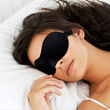 Máscara 3d para viagem, espuma com memória para os olhos, cobertura de espuma acolchoada para descanso e sono 2024 - compre barato