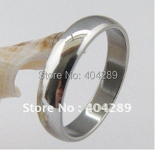 CPAM Free Shipping+Wholesale 100pcs 4mm High Polish Stainless Steel Jewelry Rings 2024 - buy cheap