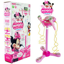 MICKEY MINNIE MOUSE MUSICAL INSTRUMENT KID CHILD MICROPHONE LED EDUCATIONAL TOY 2024 - buy cheap