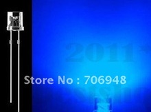 mix 1000pcs 3mm Flat Top blue LED Diode 2024 - buy cheap