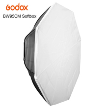 Newest Godox Softbox BW95cm Octagon Softbox Bowens Mount Aluminum Alloy Adapter Ring For Studio Flash 2024 - buy cheap