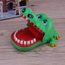 Большой размер крокодил Рот зубы укуса палец игрушка крокодил потянув зубы бар Смешные шутки игрушки для Хэллоуина дети шалость подарок 2024 - купить недорого
