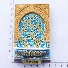 Parma-mosaico tallado en 3D para pared, imán de nevera, recuerdos de viaje, hogar, adorno para la nevera, pegatinas magnéticas 2024 - compra barato