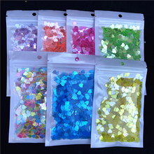 10g/lot 6mm Love Heart Nail Sequin Glitter For Craft DIY Slime Sequins Paillettes Nails Art Manicure,Wedding Decor lentejuelas 2024 - buy cheap