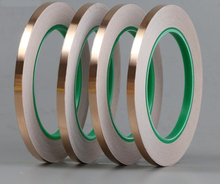 2pcs/lot double Conductive Copper Foil Tape Strip Adhesive Shielding Mask High Temperature Tape 2024 - buy cheap