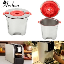 Arshen Stainless Steel Refillable Coffee Filter Basket Reusable Filling Capsule For Keurig 2.0 Home Shop Coffee Tea Brewing Tool 2024 - buy cheap