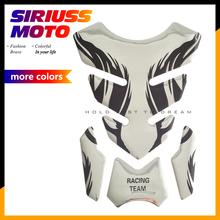 Universal 3D Motorcycle Sticker Fuel Oil Tank Pad Decal Protector Cover Case for Honda Yamaha Kawasaki Suzuki Etc 2024 - buy cheap