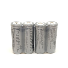 TrustFire TR 18500 3,7 V 1800mAh, batería recargable con cabezal de punto para cigarrillos electrónicos, con protección de litio y placa PCB, 8 unids/lote 2024 - compra barato