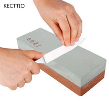 Double-Sided Grit Knife Sharpener Stone Whetstone Sharpening 400/1500 Grit Tool 2024 - buy cheap