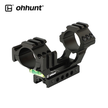 Ohhunt-Anillos para rifle de caza, montaje con nivel de burbuja, riel Extra, 25,4mm, 30mm, 11mm, 3/8" 2024 - compra barato
