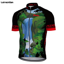 SPTGRVO Lairschdan funny 2019 green short sleeve cycling jersey tops bicycle shirt men/women mtb clothes mountain bike clothing 2024 - buy cheap