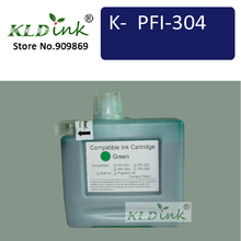 KLDINK-Совместимый картридж для замены для PFI-306G (PFI-304) для imagePROGRAF iPF8400, iPF8300, iPF8400 принтеров 2024 - купить недорого