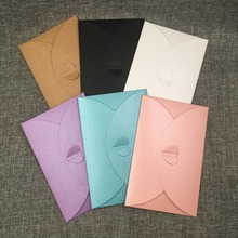 Bolsa con forma de sobre de papel multicolor, 20 unids/lote, para mostrar dulces, boda, Día de San Valentín, regalo, tarjetas de Año Nuevo 2024 - compra barato