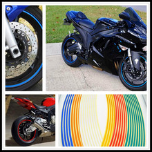 Strips Motorcycle Wheel Sticker Reflective Decals Rim Tape Bike Car Styling For HONDA CRF230F SL230 YAMAHA XV 950 RACER 2024 - buy cheap