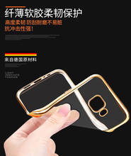 Plating Soft Rubber Silicon Case on For Samsunng Galaxy 2016 A3 A5 A7 J1/mini J3 J5 J7 Gold Plated Flexible TPU Bumper Capa Para 2024 - buy cheap