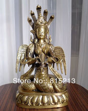 wang 000123 Tibetan bronze Sagara-nagaraja buddha statue 2024 - buy cheap