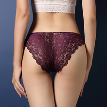 Dimissyo Sexy Panties For Women Underpants Transparent Lace Underwear Women Panty Briefs Intimates Calcinha Bragas 4PCS 3004 2024 - buy cheap