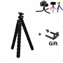 High quality portable Octopus Tripod with Phone Holder adapter Mount Mini flexible tripod For GoPro Camera Phone xiaoyi DSLR 2024 - buy cheap