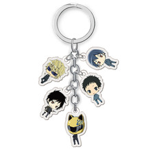 Anime Durarara!! 3way Standoff Keychain Cartoon Figure DRRR Orihara Izaya Acrylic Pendent Keyring 2024 - buy cheap