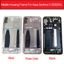 LCD Middle Housing Frame For Asus Zenfone 5 ZE620KL Front Bezel Housing Plate Cover Case Phone Replacement Parts 2024 - buy cheap