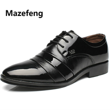 Mazefeng 2019 New Spring Summer Classic Men's Dress Shoes Male Breathable Bitty Casual Business Suit Shoes Men Business Flats 2024 - buy cheap