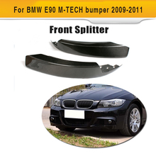 Carbon fiber Front Bumper lip Splitter for BMW E90 M Sport Bumper 2009 2010 2011 2024 - buy cheap