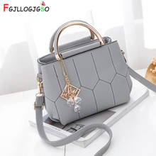 FGJLLOGJGSO brand women crysta embroidery totes sequined pendant handbag Hot party purse lady messenger crossbody shoulder bags 2024 - buy cheap