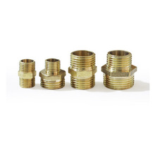 Brass Tube Pneumatic Fitting 1/8" 1/4" 3/8" 1/2" 3/4‘’BSP Male X Male Change Hex Nipple Pipe Connector Adapter Coupler 2024 - buy cheap