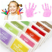 5pcs/lot Craft Ink Pad DIY for Stamps Fabric Wood Paper Scrapbooking Kids Child Wedding Fingerprint  Inkpad 15 Colors for Choose 2024 - buy cheap