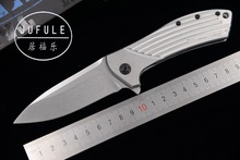 Складной нож JUFULE 0801 zt0801, лезвие из стали, ручка, шарикоподшипник, Флиппер, для кемпинга, выживания, карманный инструмент для повседневного использования, кухонный нож 2024 - купить недорого