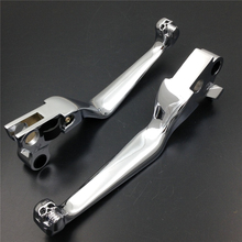 Aftermarket free shipping motorcycle accessories Brake Clutch Lever fit for Harley Davidson XL Sportster 883 1200 softail CHROME 2024 - buy cheap