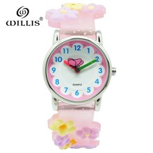 WILLIS 30M Waterproof Children Watch Casual Transparent Watches Kids student Girls Wrist Watches clock relogio montre enfant 2024 - buy cheap