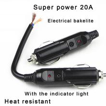 12V24V Automobile Cigarette Lighter Plug Male / Automotive Electric Appliances Cigarette Lighter Plug / With Indicator Light / I 2024 - buy cheap