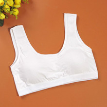 2pc/Lot Teens Girls Sports Puberty Underwear Wireless Teenager Bra Chest Pad Cotton Young Training 2024 - buy cheap