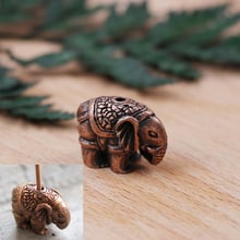 1PCS Cute Delicate Shape 1hole Alloy Elephant Incense Burner Holder Censer Plate For Sticks Use In Home Office 2024 - buy cheap