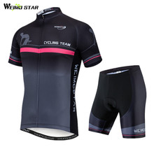 Weimostar-ropa de ciclismo profesional, Conjunto de Jersey de manga corta para verano, transpirable, para bicicleta de montaña, 2019 2024 - compra barato