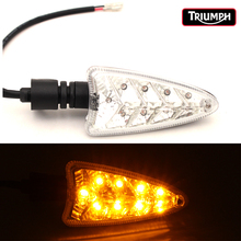 Acessórios de motocicleta, para velocidade tripla 1050/r street triplo 675/r, luz led dianteira e traseira de seta 2024 - compre barato