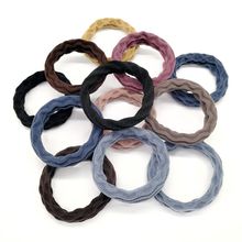 1PC Fashion Hair Rope New High Resilience Seamless Rubber Band Hair Accessories Girls Women Ponytail Elastic Hair Bands Hot Sale 2024 - buy cheap