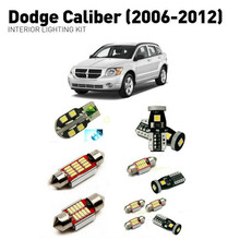 Led interior lights For Dodge caliber 2006-2012  8pc Led Lights For Cars lighting kit automotive bulbs Canbus 2024 - buy cheap