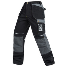 Men Working Pants Cotton Wear-resistant Multi pockets Work trousers Autumn Winter Worker Mechanic Factory Functional Cargo Pants 2024 - buy cheap